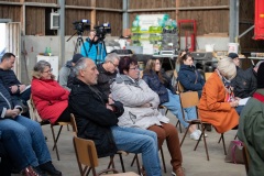 Pressekonferenz "Plan Stratégique" um Haff Wester