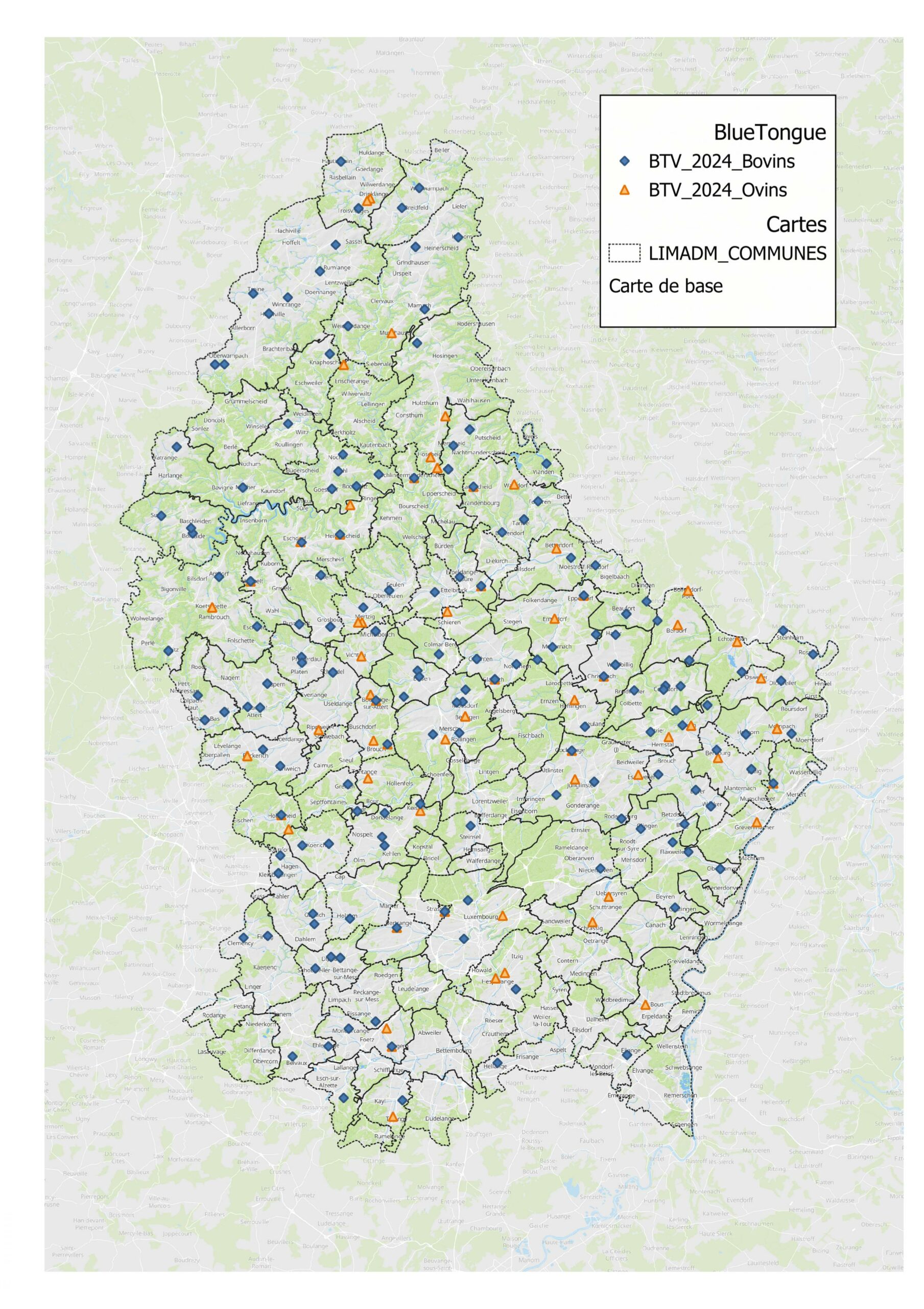 [UPDATE] AUSBREITUNG DER BLAUZUNGENKRANKKEIT