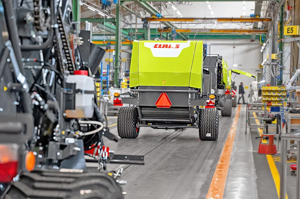 Seit 1961 wurden im lothringischen Woippy bei Metz mehr als 300.000 Ballenpressen gefertigt. (Foto: CLAAS KGaA mbH